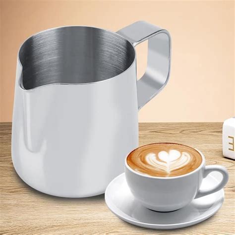 Xxu Tasse Mousser Grande Tasse Mesurer En Acier Inoxydable De Ml