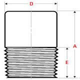 Asme B Threaded Round Head Plug Asme B Round Head Plug