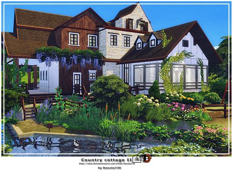 Country Cottage Ii By Danuta720 From Tsr • Sims 4 Downloads