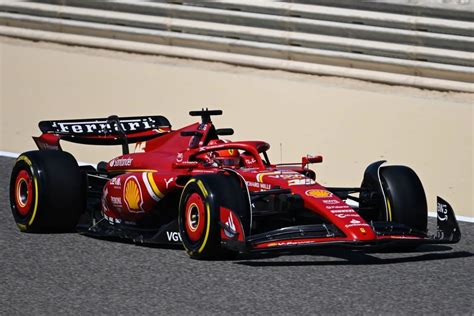 F1バーレーンテスト2日目：午前はコース破損で早期終了。ルクレールが1分31秒台で初日最速フェルスタッペンに迫る モータースポーツ