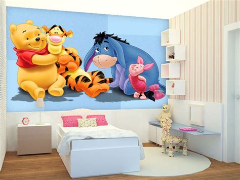 Adesivo Decorativo Infantil Ursinho Pooh No Elo Paredes