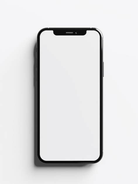 Premium Photo Mobile Phone Mockup Generated In Ai