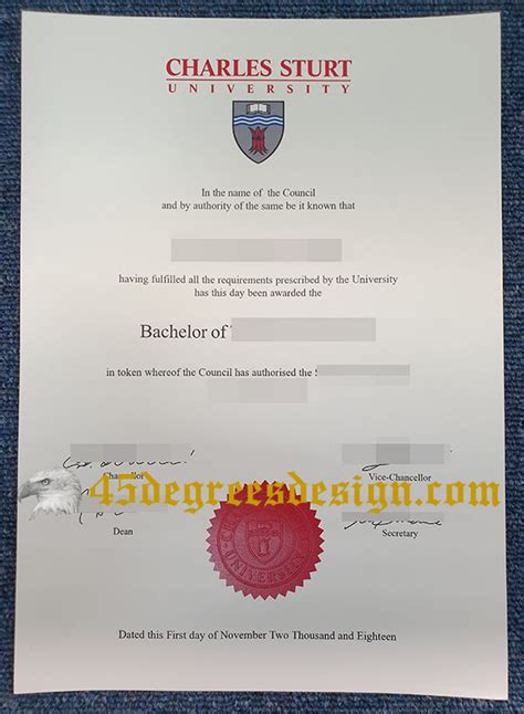 Fake Charles Sturt University Diploma Does It Works For Job