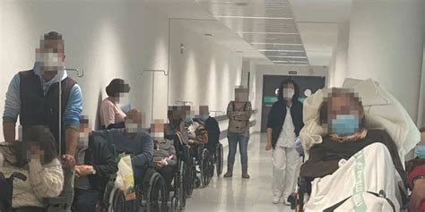 Las urgencias del hospital de Toledo desbordadas con más de 60