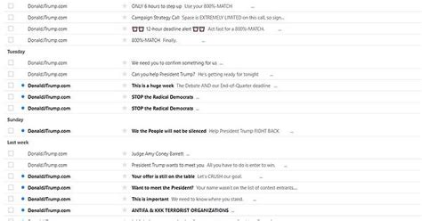 Some Official Trump Campaign Emails Album On Imgur