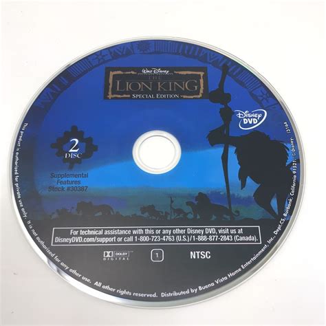 The Lion King Disc 2