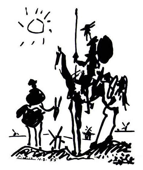 Don Quijote 1955 De Pablo Picasso 1881 1973 Spain Reproducciones