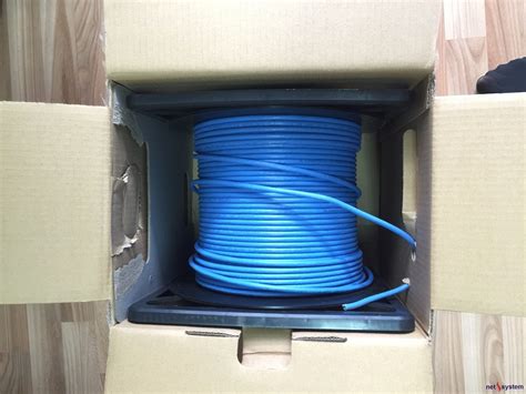 Cáp Mạng Cat6 Amp 1427254 6 Uutp 4 Pairs 23awg Cm Blue