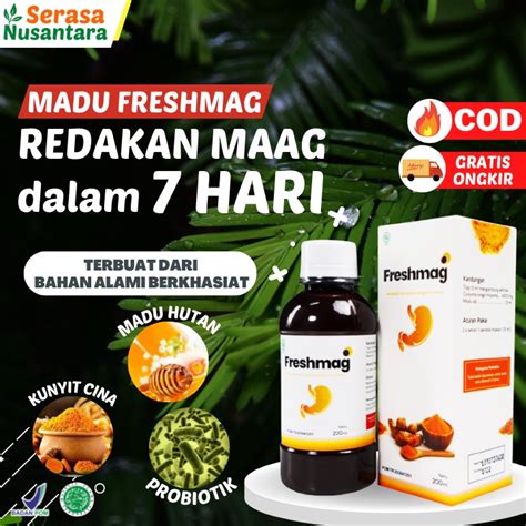 Jual Freshmag Original Fresh Maag Presmag Madu Herbal Alami Atasi