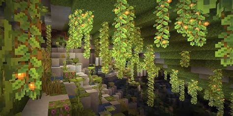 Como Achar Cavernas Exuberantes Em Minecraft