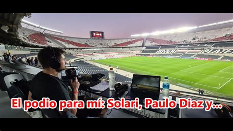 Llegada Al Monumental Analisis De River Vs Inter Relato De Los