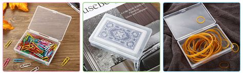 Amazon Apacali Pcs Playing Card Case Clear Plastic Gaming Game