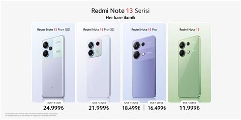 Xiaomi Redmi Note 13 Serisi Türkiye Fiyatları Açıklandı İşte ürünler