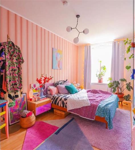 Pin By Kabubi On Room Colorful Retro Bedrooms Funky Bedroom Decor