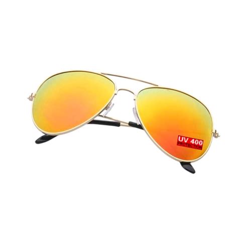 Mens Orange Aviator Sunglasses With Gold Aviator Sunglasses Sunglasses Aviator Sunglasses Mens