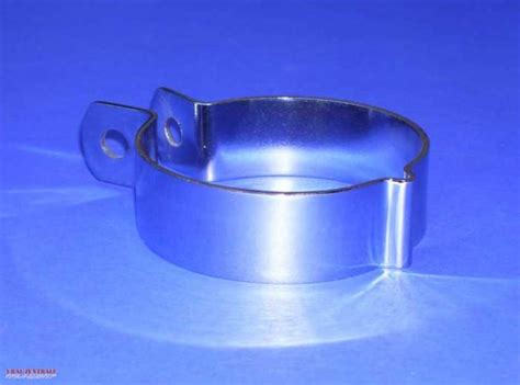 Exhaust Clamp For Trumpet Very Good Chromed Ural Zentrale