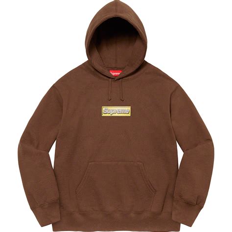 Bling Box Logo Hooded Sweatshirt Spring Summer 2022 Supreme