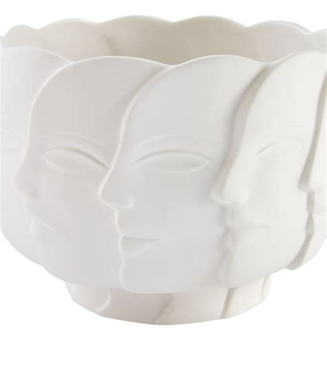 Jonathan Adler White Porcelain Ja Dora Maar Radial Bowl Harrods UK