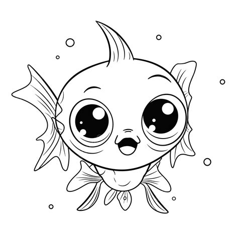 Multiple Fish Coloring Page Coloring Pages