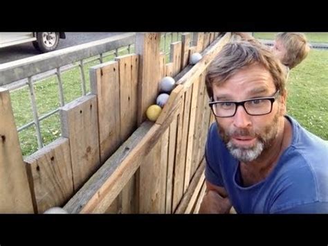 Ball Run Fun! Great Backyard Pallet Wood Project! | Easy DIY Projects