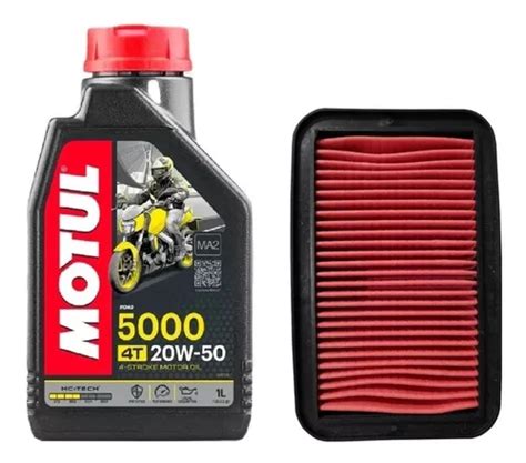 Kit Service Honda Glh Gaucha Motul Filtro Aire Gaona