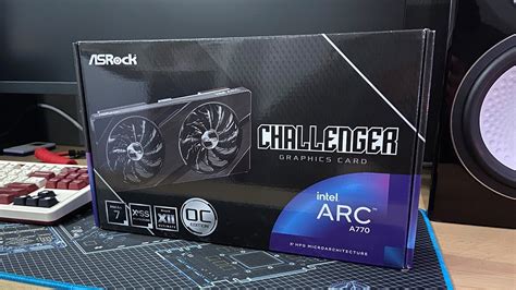 Asrock Intel Arc A Challenger Gb Oc Unboxing Youtube