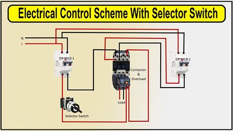 Diagram Selector Switch Auto Manual Auto Manual Selector Swi