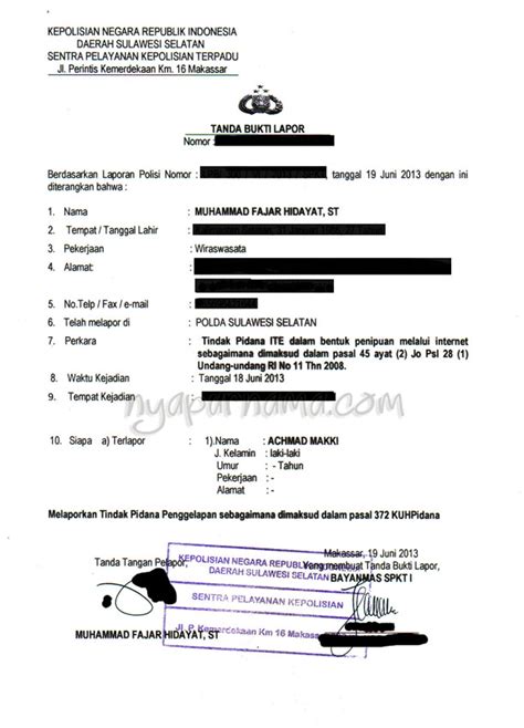 Step By Step Membuat Surat Permohonan Pemblokiran Rekening Penipu Riset