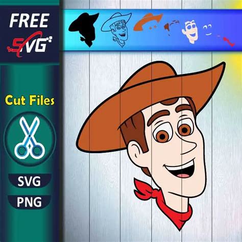 Toy Story Woody SVG Cut Files For Cricut And Silhouette