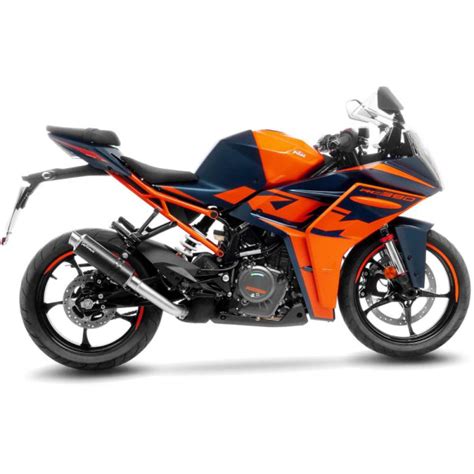 Ktm Rc Leovince Gp Corsa Slip On Exhaust Matte Carbon Fiber