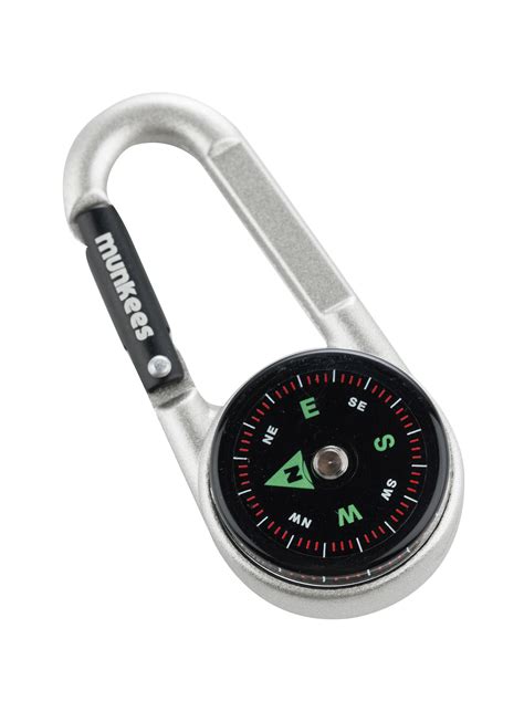 Kompas Munkees Carabiner Compass With Thermometer