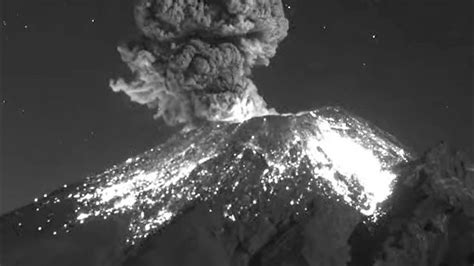 PopocatÉpetl Impresionante ExplosiÓn 6 De Enero 2023 Envivo Youtube