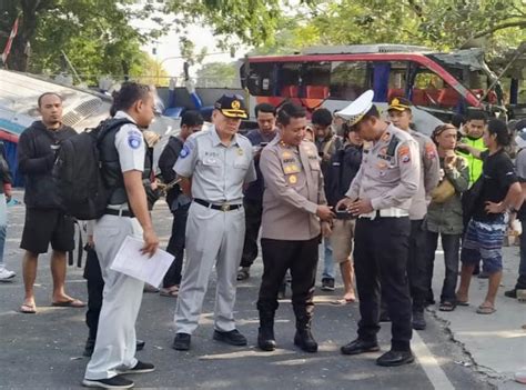 Jasa Raharja Jamin Seluruh Korban Tabrakan Bus Sugeng Rahayu Vs Eka