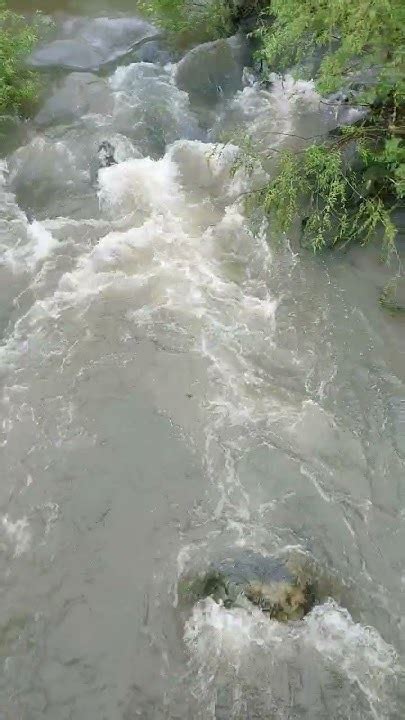 Прорыв дамбы , быстрый поток воды. #алексаас - YouTube