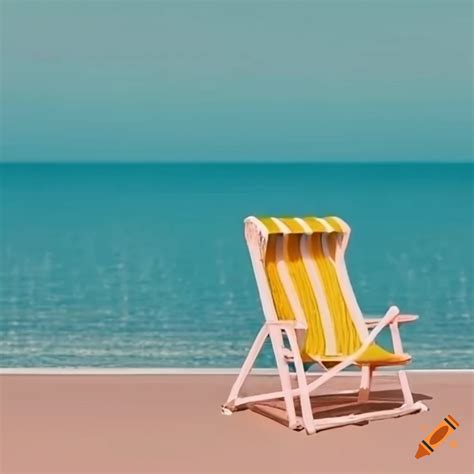 Beach Chair With Margaritas On A Table On Craiyon