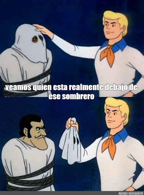 Сomics meme veamos quien esta realmente debajo de ese sombrero