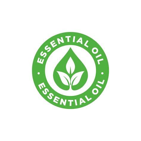 Premium Vector Essential Oil Logo Template Illustration Suitable For