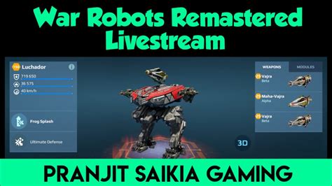 New Seasonwar Robots Maha Vajra Giveaway Winners Warrobots Youtube