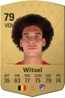 Notas De Jogador De Axel Witsel No Ea Sports Fc Electronic Arts