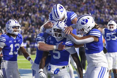 Byu Leads Four Big 12 Schools In Initial College Football Playoff Top