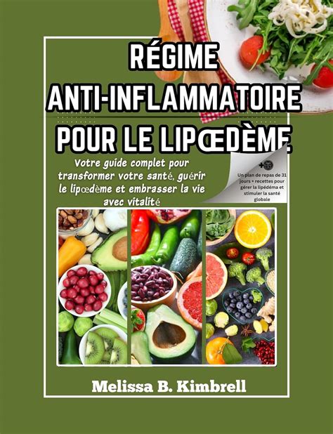 Régime anti inflammatoire pour le lipœdème Votre guide complet pour