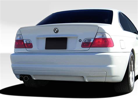 2003 Bmw 3 Series 2dr Fiberglass Rear Bumper Body Kit 1999 2006 Bmw 3 Series E46 2dr 4dr