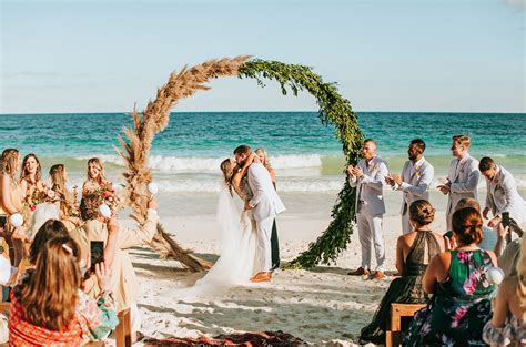 Barefoot And Bohemian For This Festive Tulum Destination Wedding