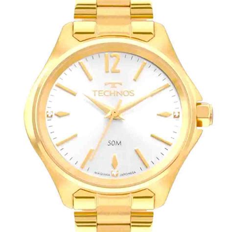 Relógio Technos Feminino Boutique Dourado 2035MRH 4K ELISTER