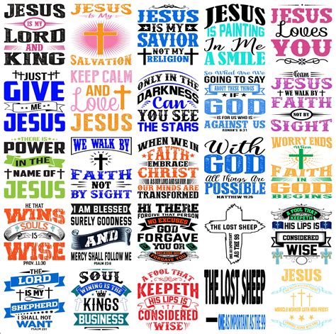 Christian SVG Bundle, Christian Quotes, Christian Designs, SVG Files ...