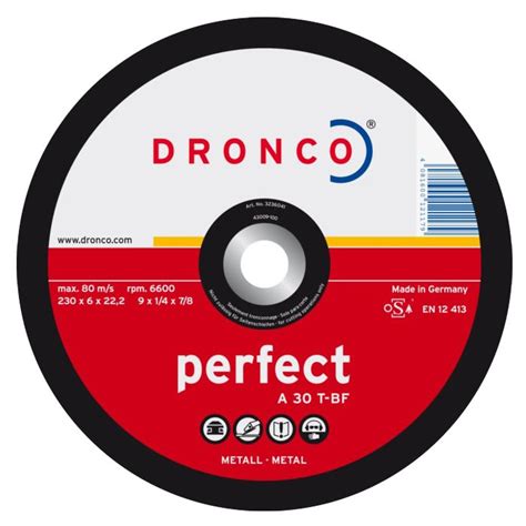 Disque Barber Pour Acier X X Mm Dronco