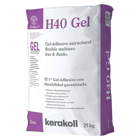 Kerakoll Cemento Cola H40 Gel 25 Kg Gris BAUHAUS