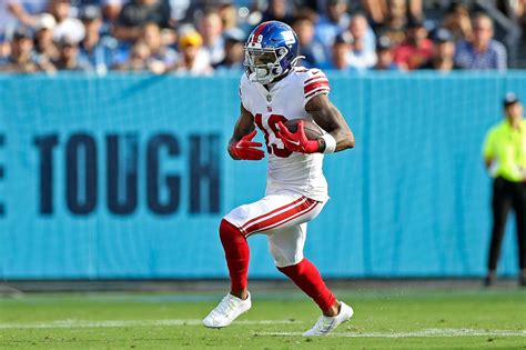 Kenny Golladay Injury Update Giants Wr Suffered Sprained Mcl Per