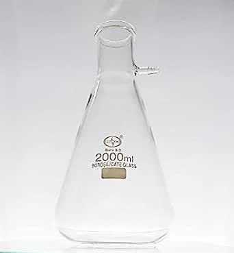 Isko Borosilicate Glass Filtering Flask Tabulation Bolt Neck With