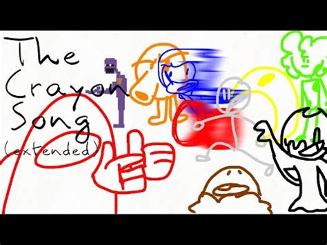 The Crayon Song Gets Ruined Animation Feat Game Characters